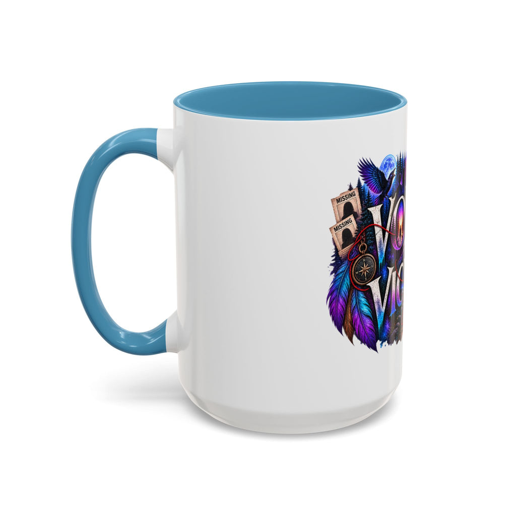 Voices for Victims Accent Coffee Mug – Advocacy & Support Ceramic Mug (11/15oz)
