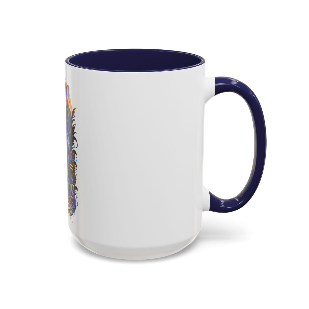 Aquarius Zodiac Cat Coffee Mug — Sphynx Astrology 11/15oz Accent Mug