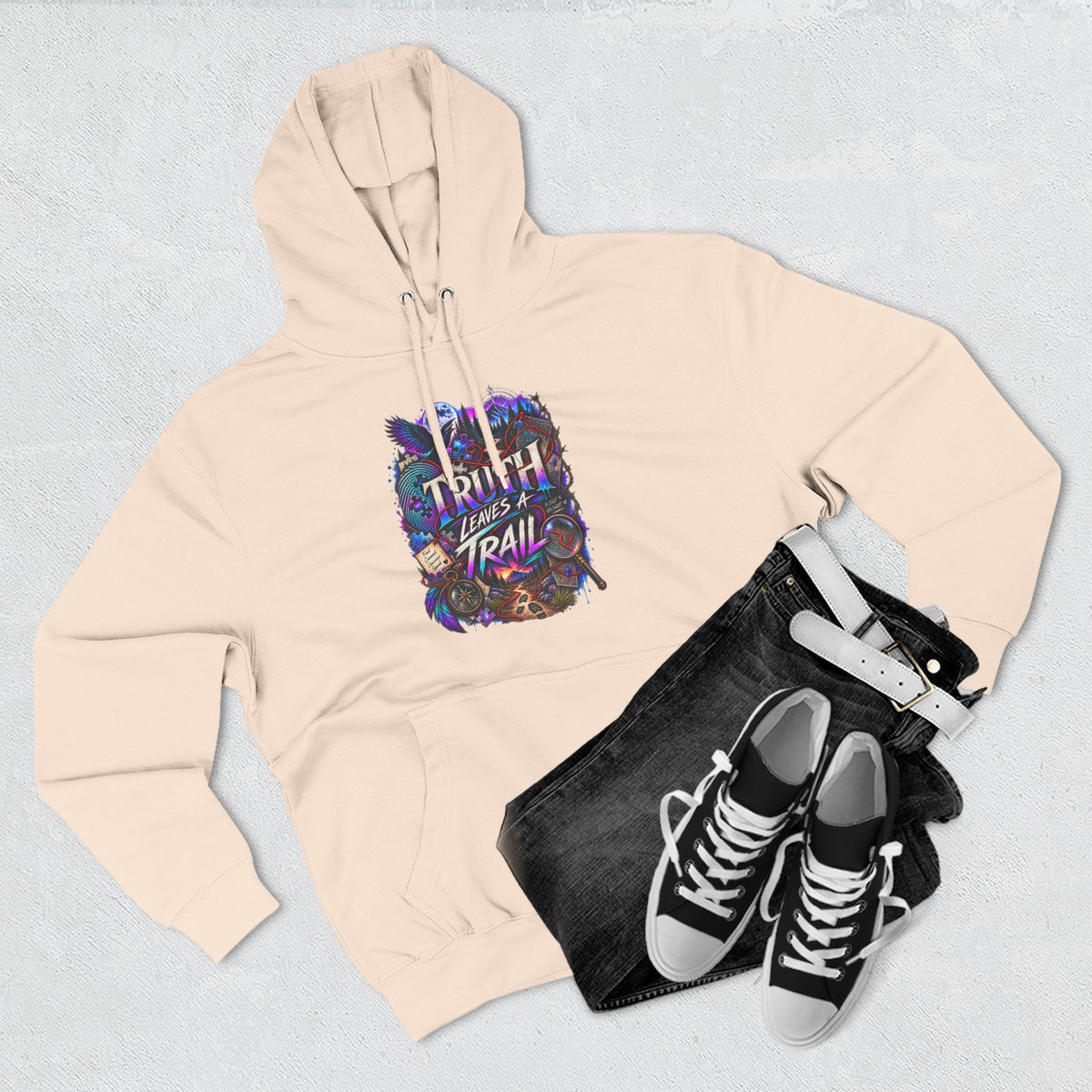 Truth Leaves a Trail Activist hoodie