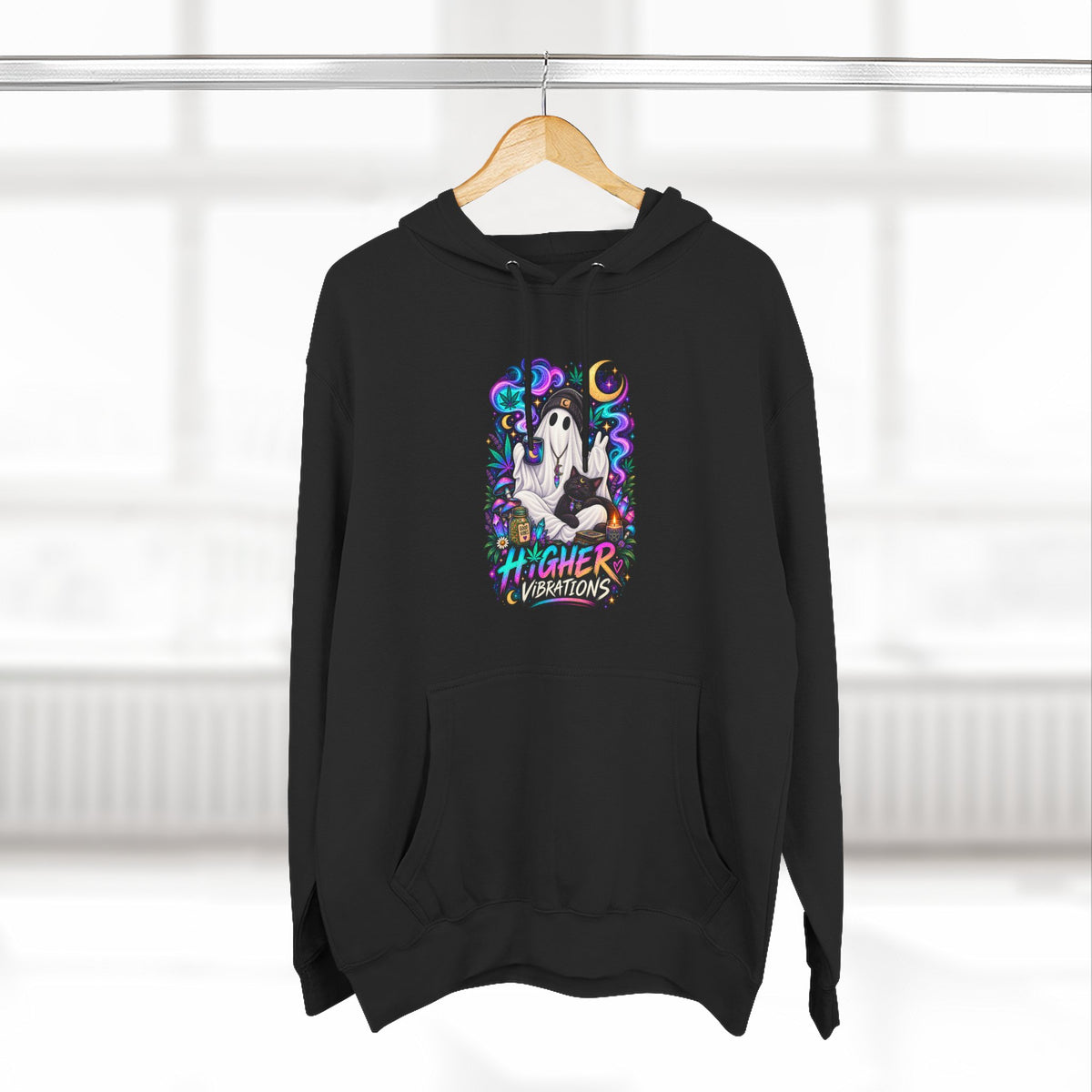 Higher Vibrations Ghost Hoodie
