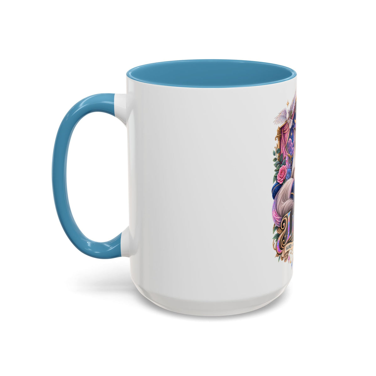 Libra Persian Cat Accent Coffee Mug — Zodiac Horoscope Gift (11/15oz)