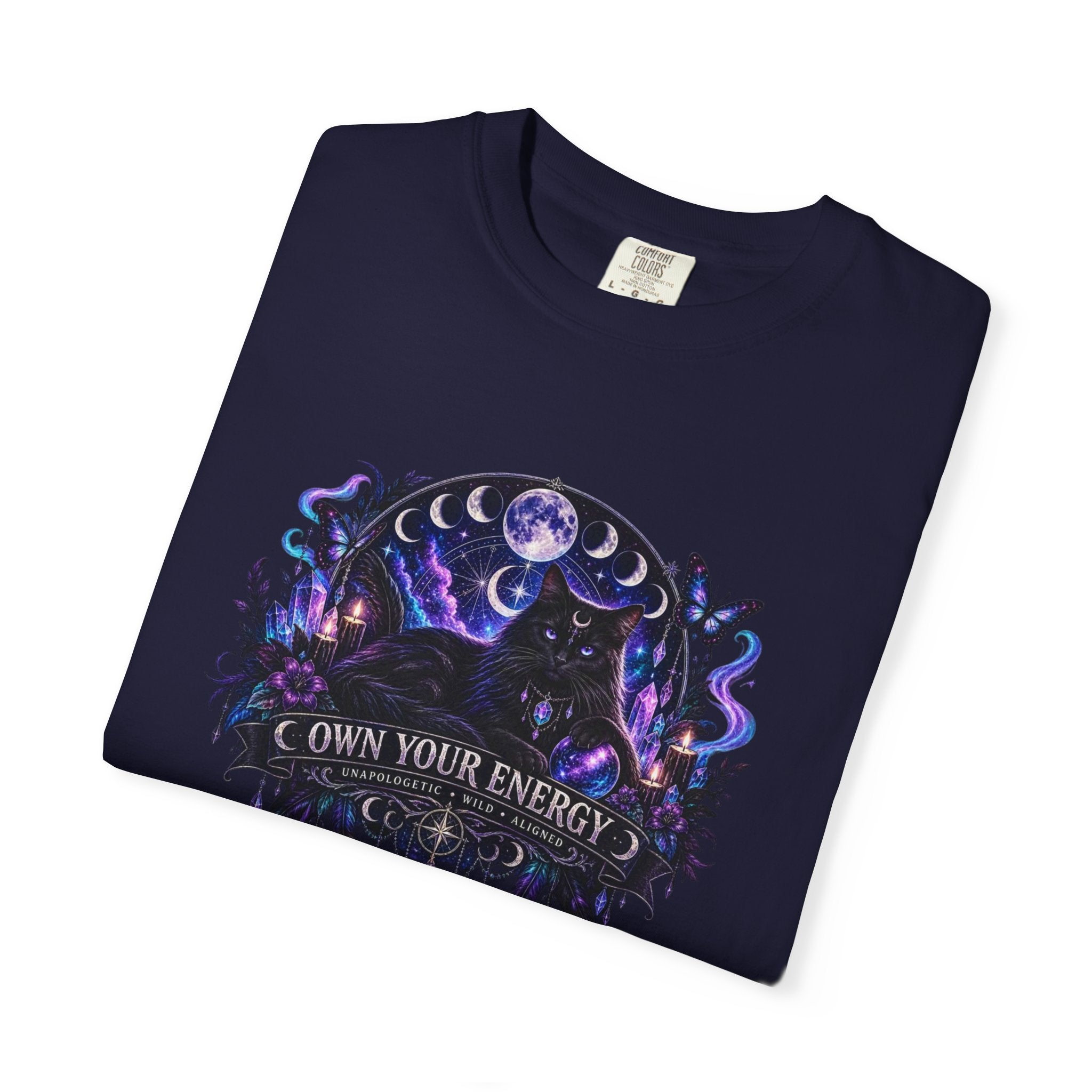 Own Your Energy T-Shirt — Mystic Moon Forest Graphic Tee