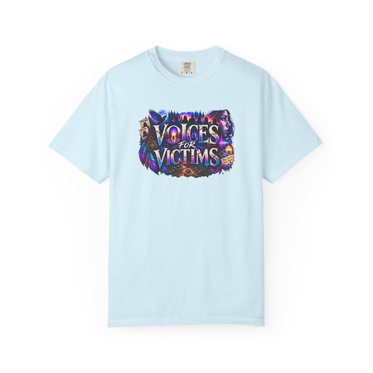 Voices for Victims Graphic T-Shirt — Support & Awareness Tee