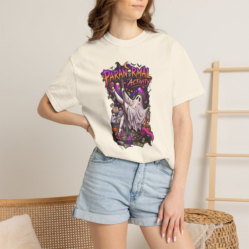 Paranormal Activity Ghost T-Shirt= Halloween ghost tee