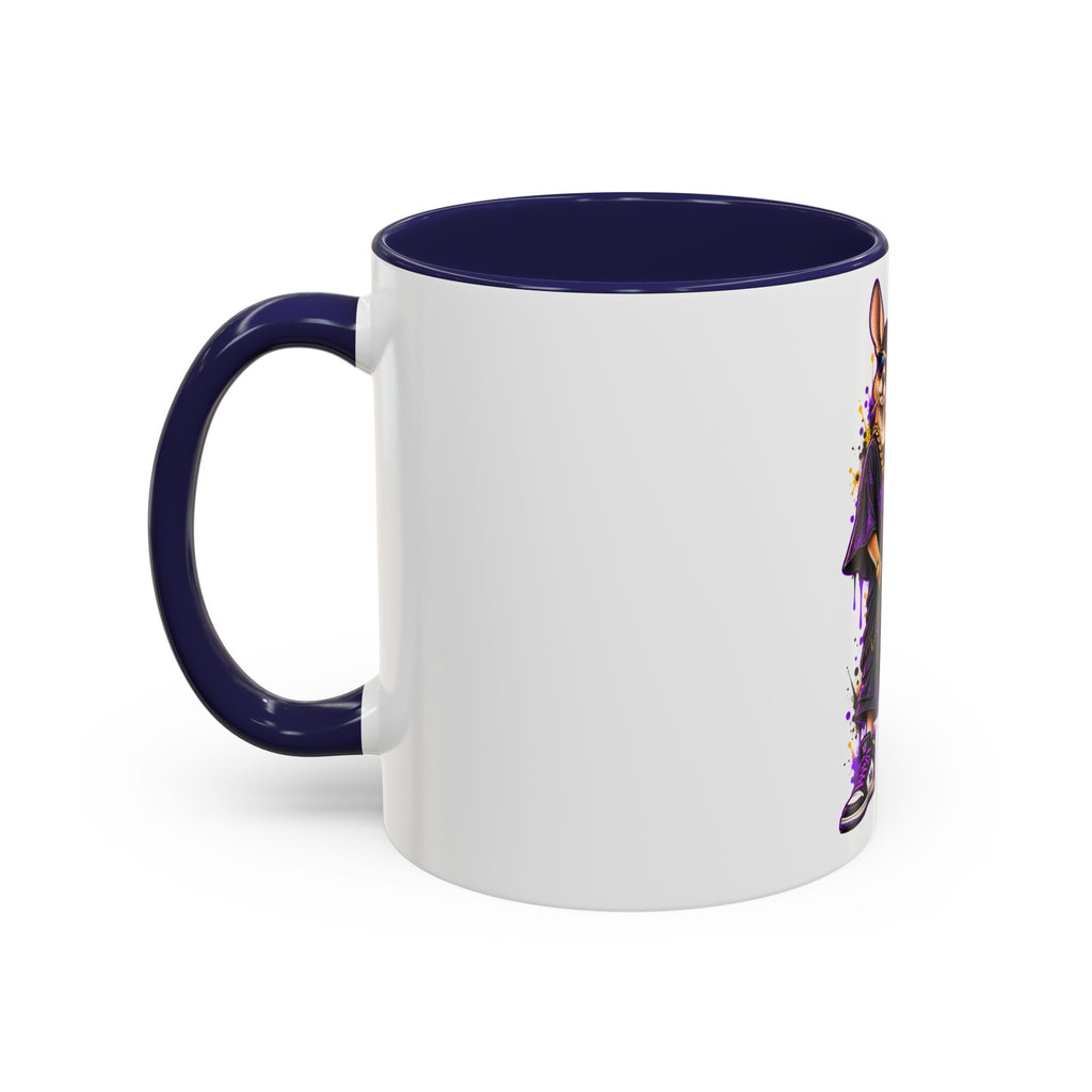 Kangaroo Streetwear Coffee Mug — "FAFO I Have Time" Accent Mug