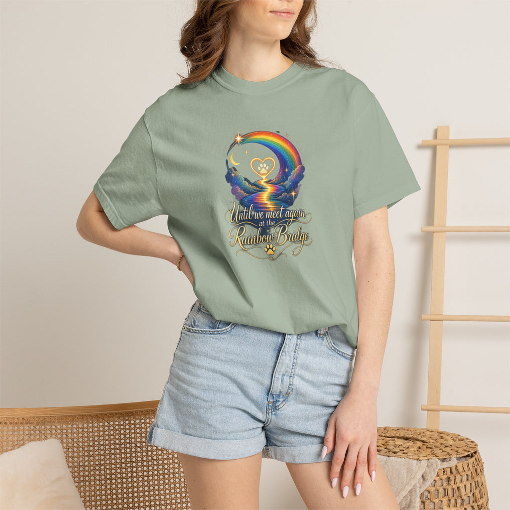 Until we meet again- Rainbow Bridge Memorial tee