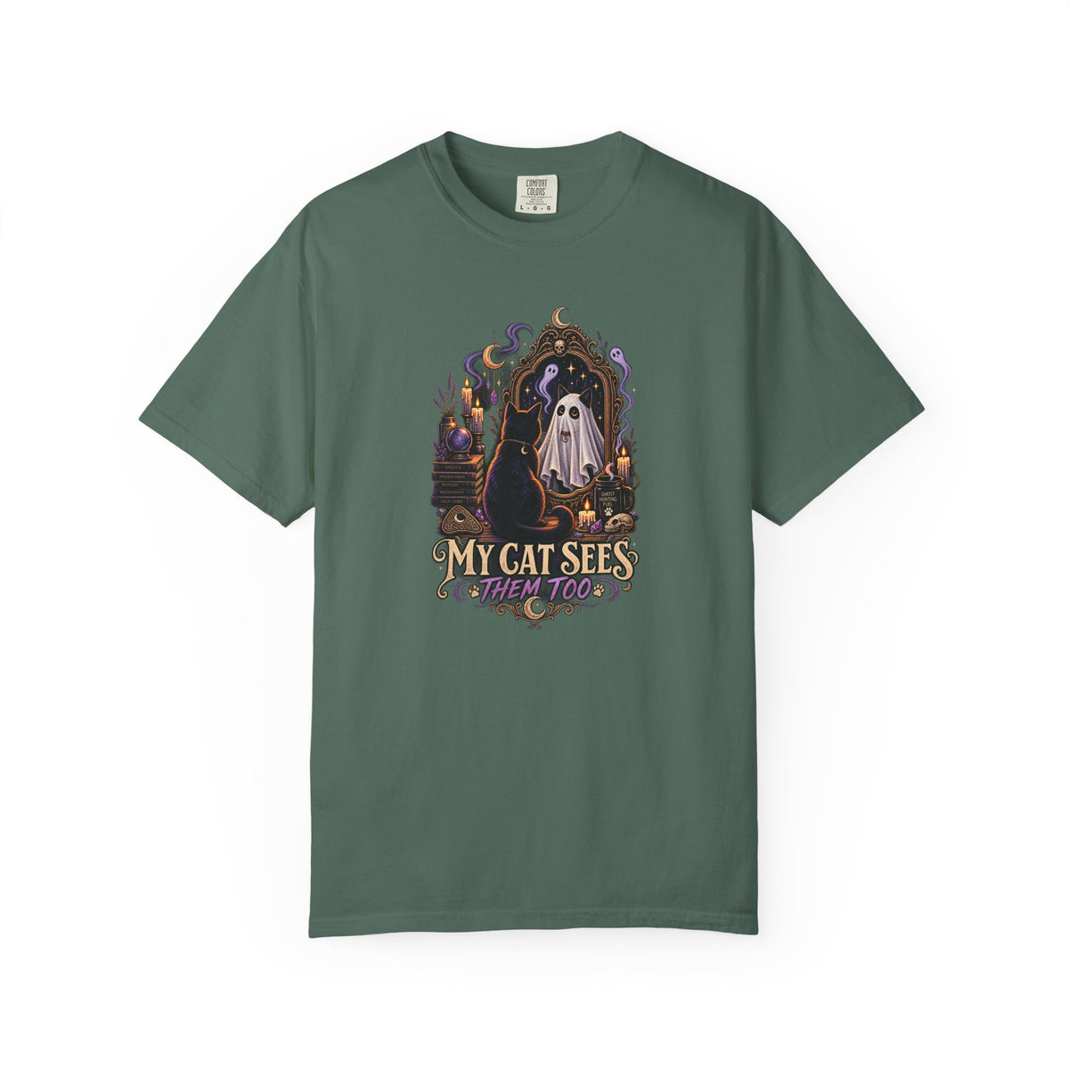 My Cat Sees Ghosts T-Shirt
