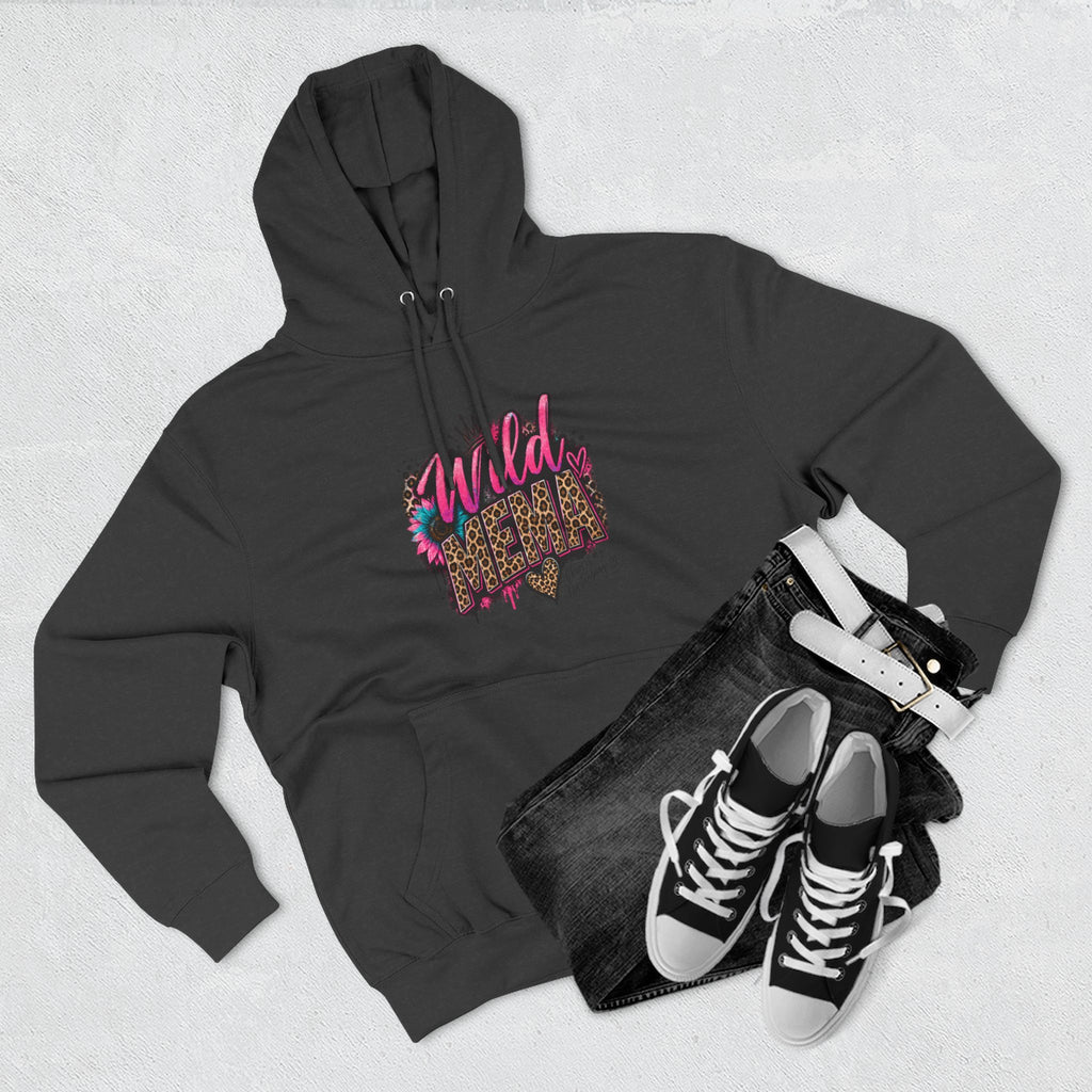 Wild Heart MEMA Leopard Print Hoodie — Women’s Trendy Graphic Pullover
