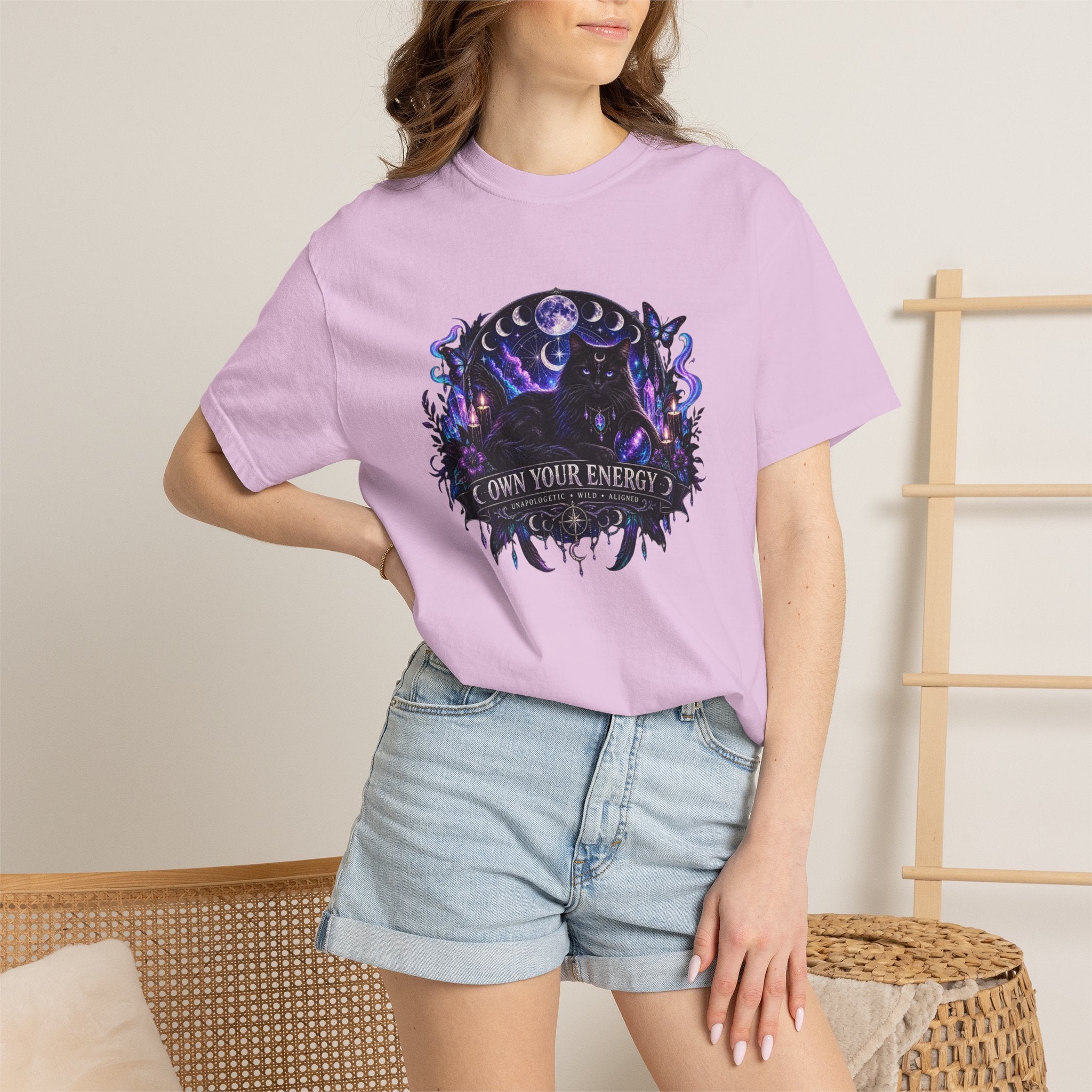 Own Your Energy T-Shirt — Mystic Moon Forest Graphic Tee