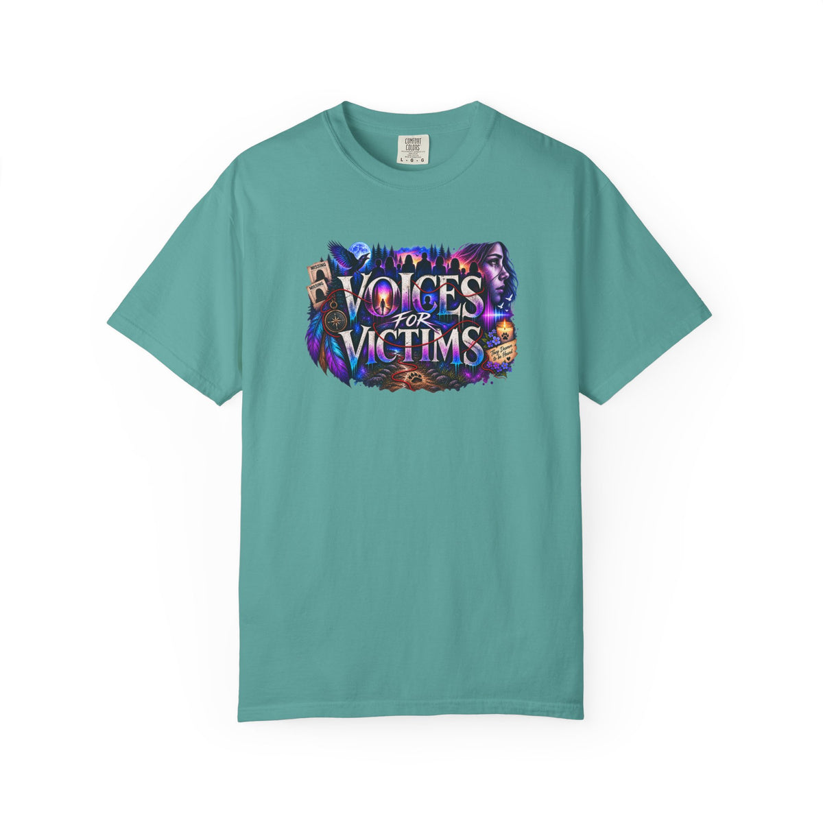 Voices for Victims Graphic T-Shirt — Support & Awareness Tee