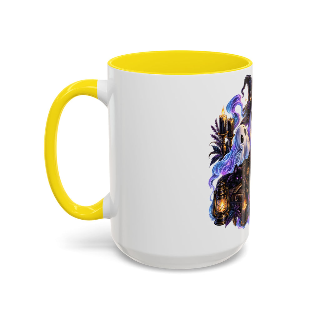 Halloween Ghost Ouija Accent Coffee Mug (11/15oz)