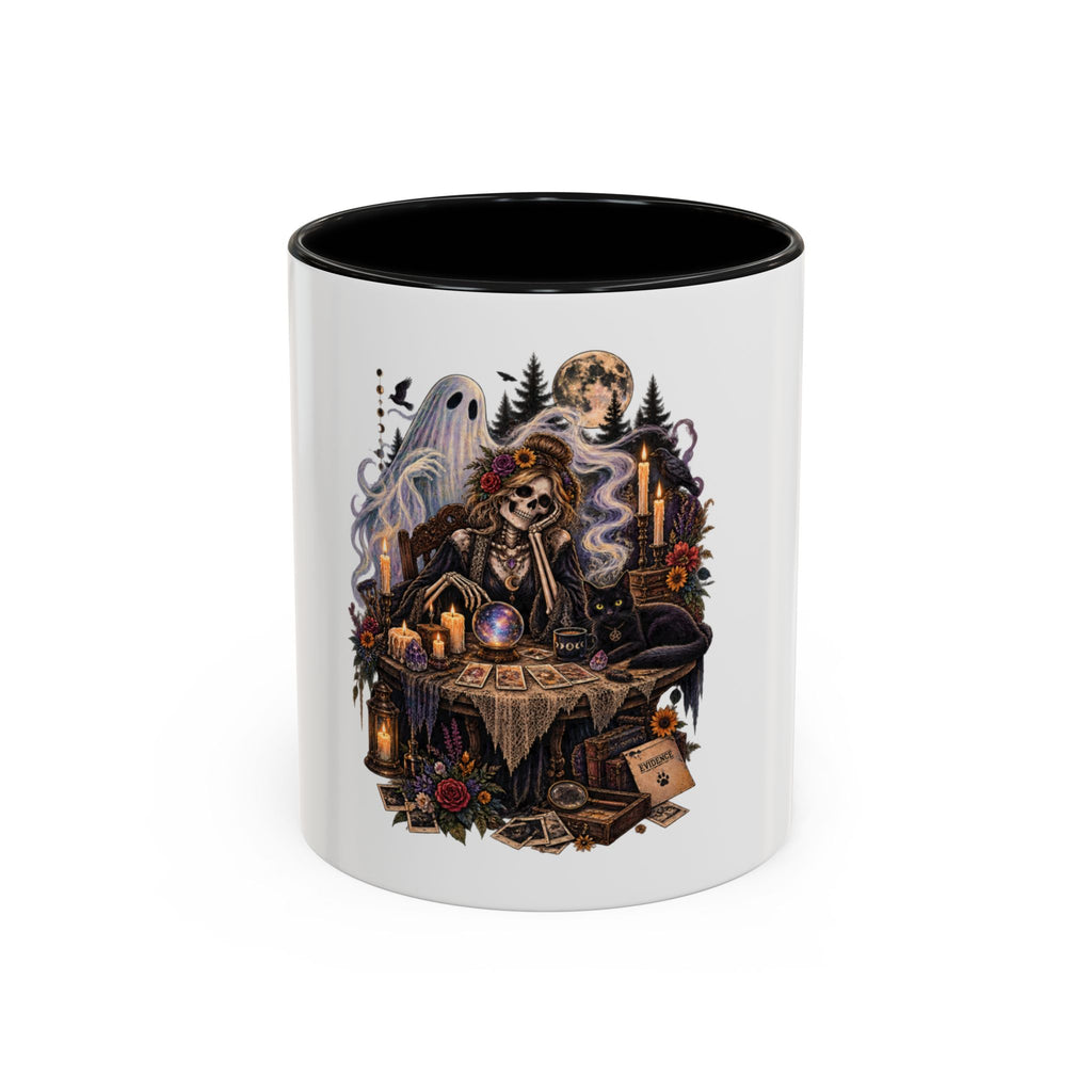 Witchy Halloween Coffee Mug – Spooky Seance Accent Mug (11/15oz)