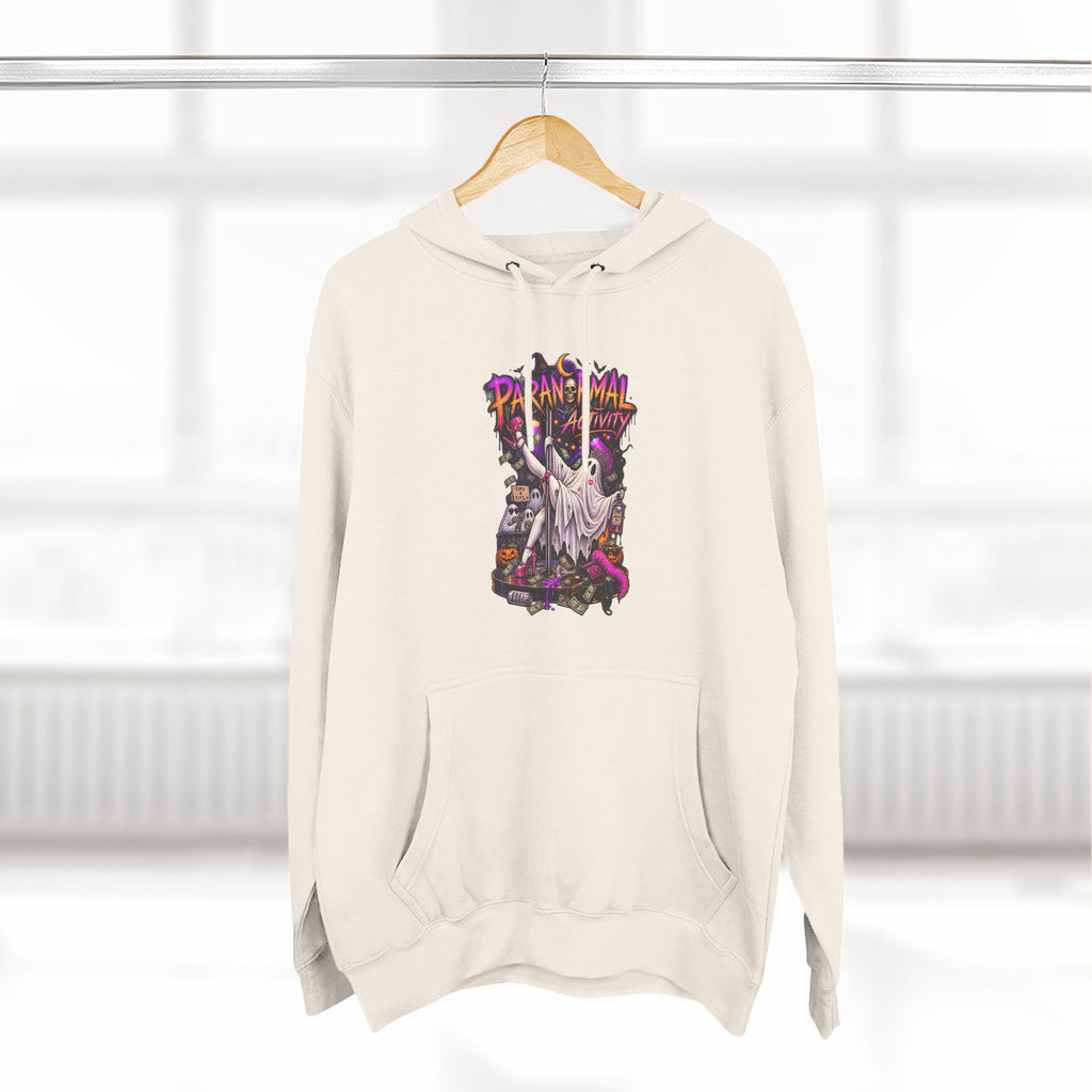 Paranormal Activity Ghost Pole Dancing — Retro Halloween Graphic Pullover