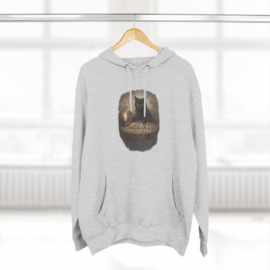 Tarot Black Cat Pull Over Hoodie