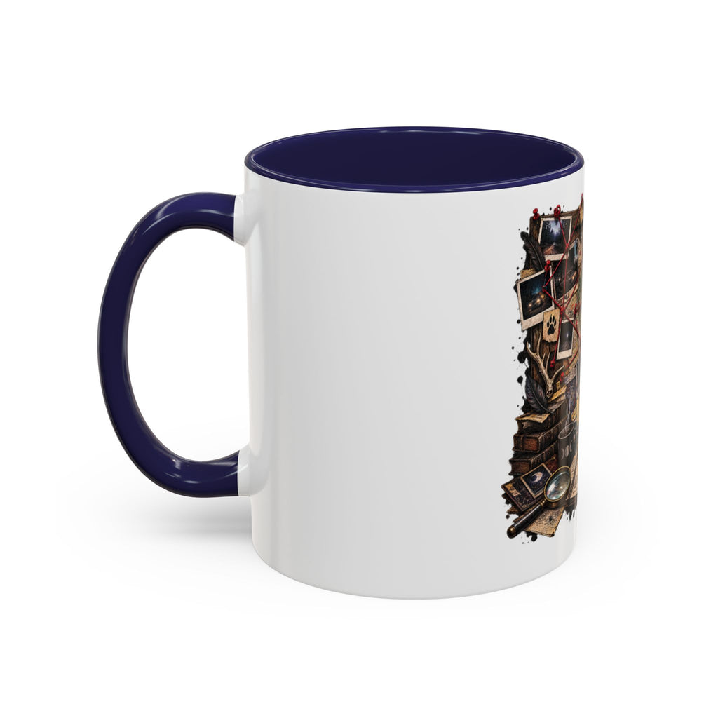 Conspiracy Board Coffee Mug — Detective Mystery Map Design (11/15oz)