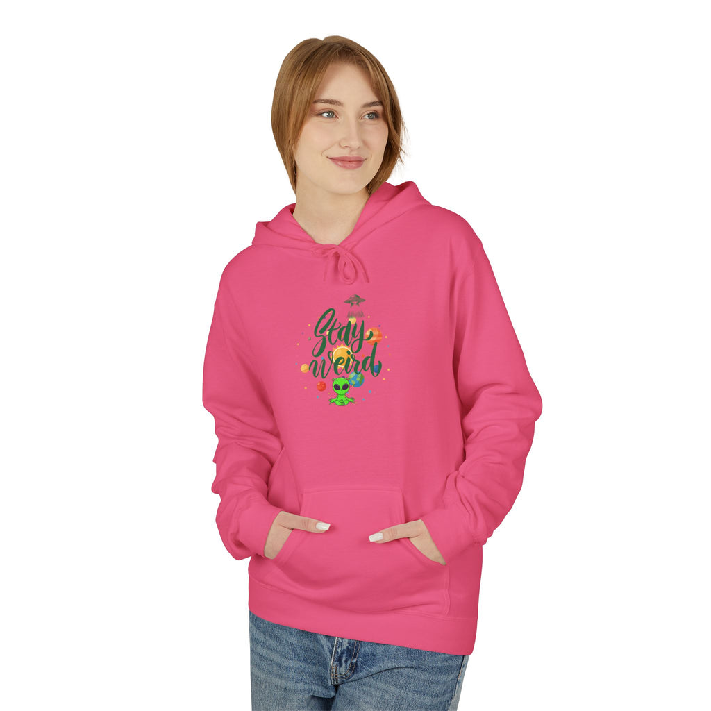 Stay weird Classic Alien Hoodie
