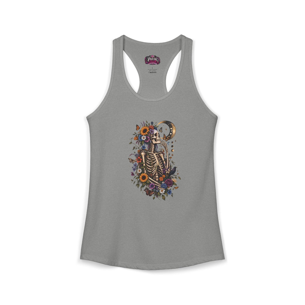 Floral Celestial Skeleton Tank