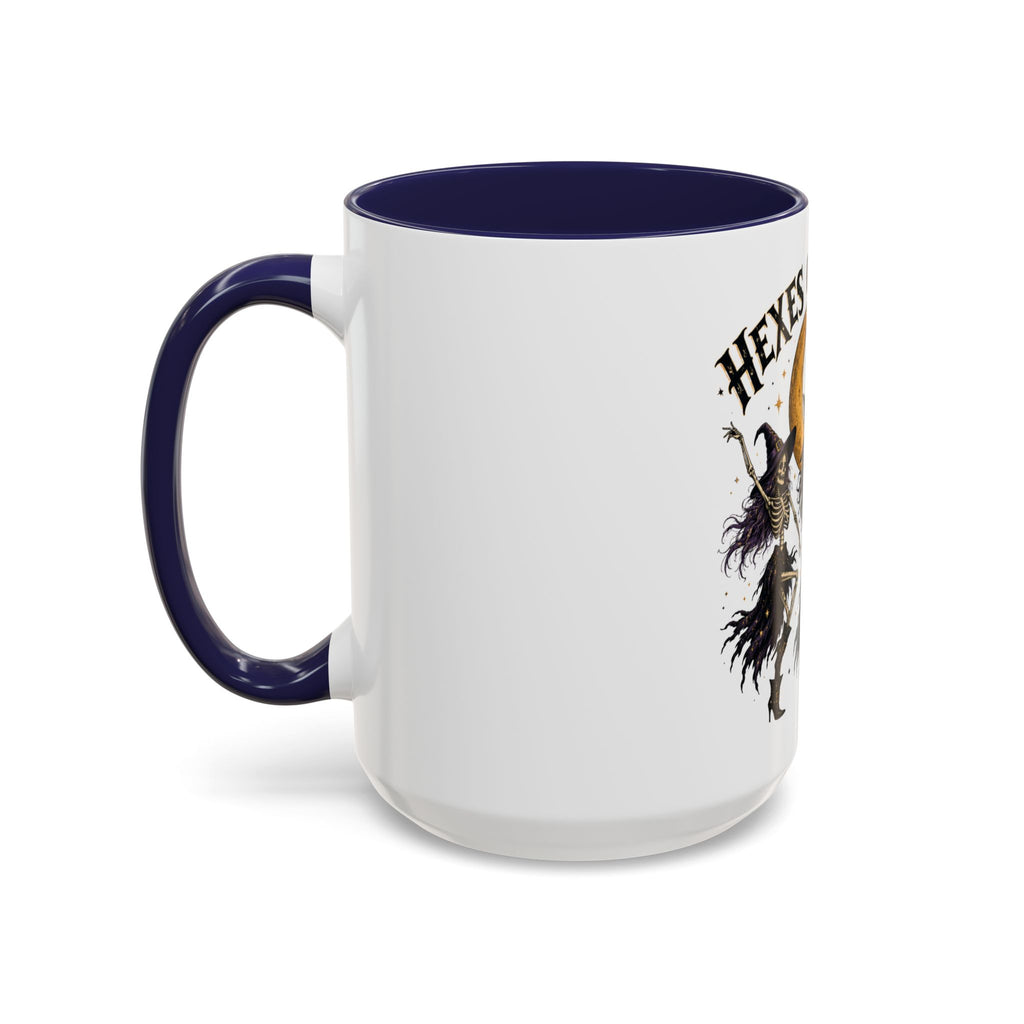Hexes on My Ex's Witch Coffee Mug — Funny Halloween Accent Mug (11/15oz)