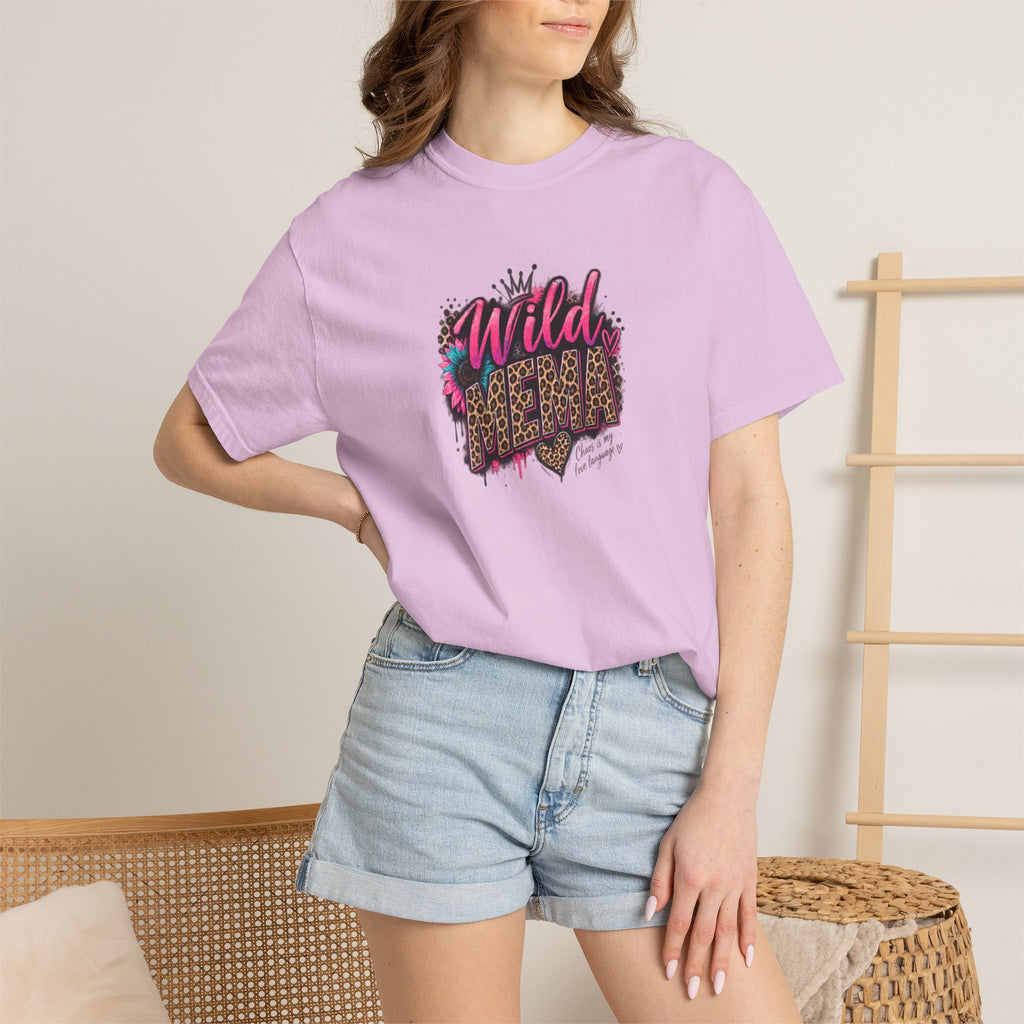 Wild MEMA Leopard Graphic T-Shirt