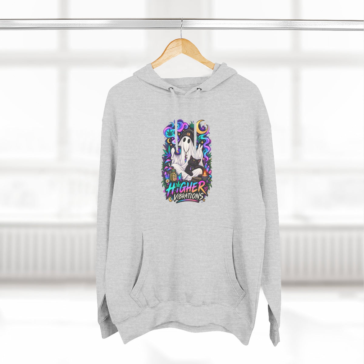 Higher Vibrations Ghost Hoodie