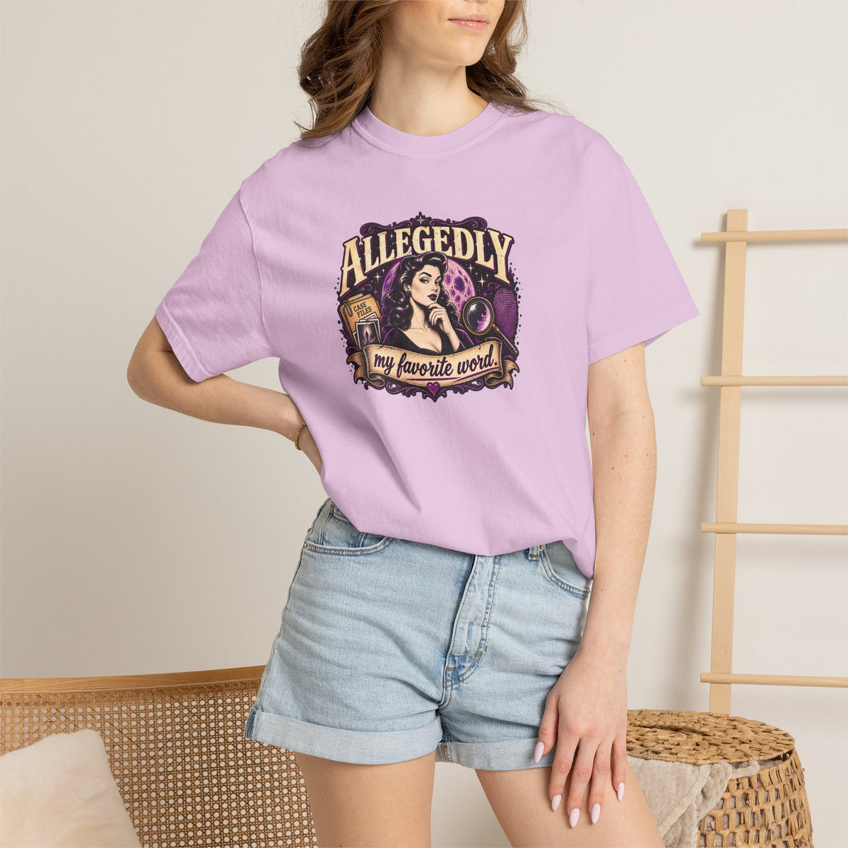 Allegedly My Favorite Word Graphic T-Shirt