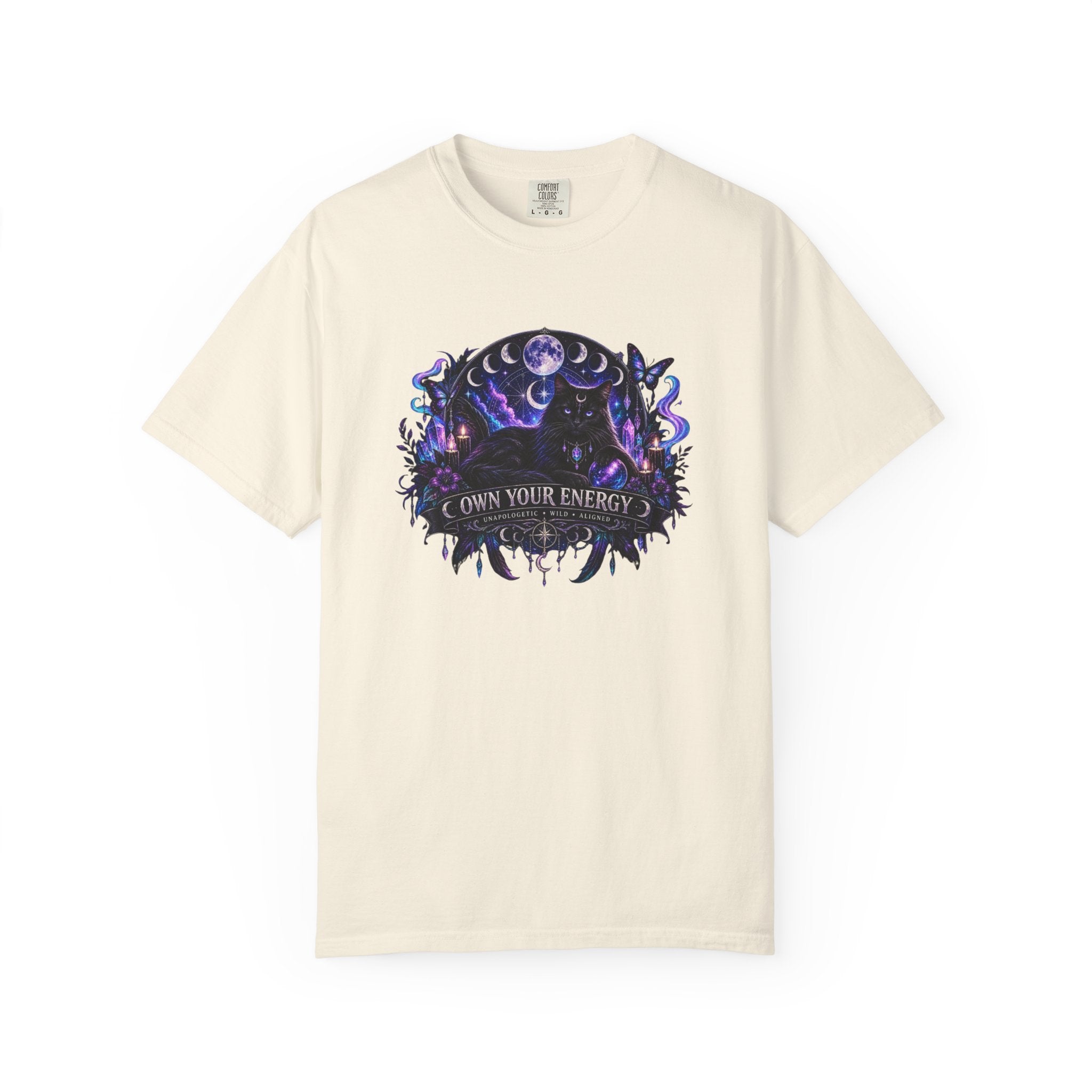 Own Your Energy T-Shirt — Mystic Moon Forest Graphic Tee