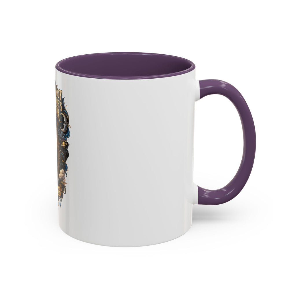 Coffee Mug — "Karma's Not a Bitch — She's a Mirror" Accent Ceramic Mug (11/15oz)