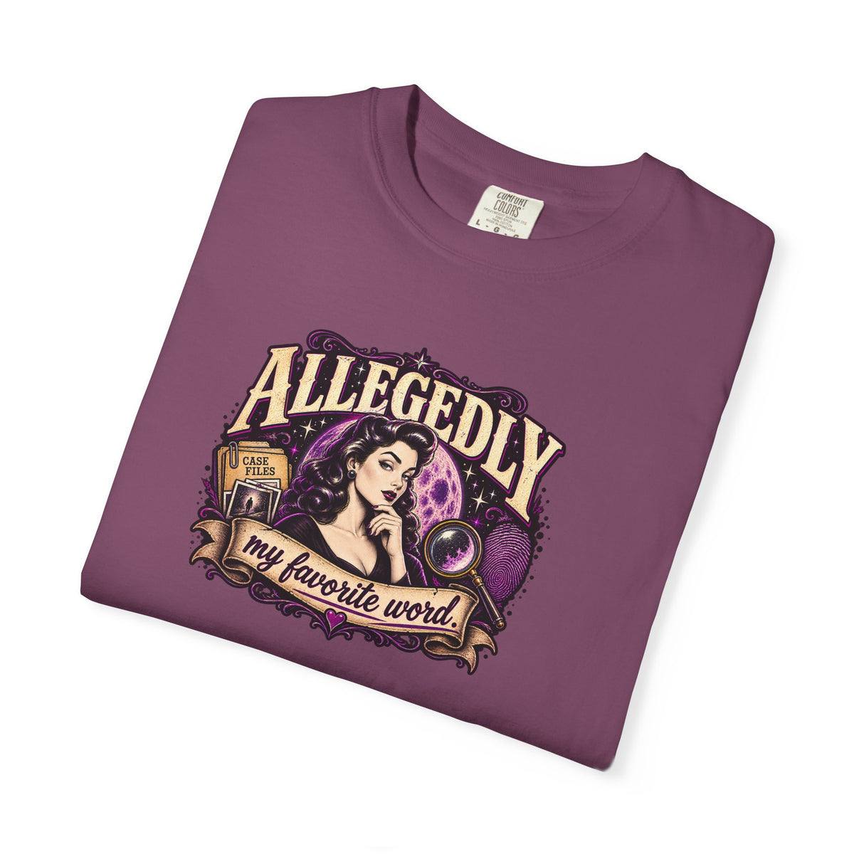 Allegedly My Favorite Word Graphic T-Shirt