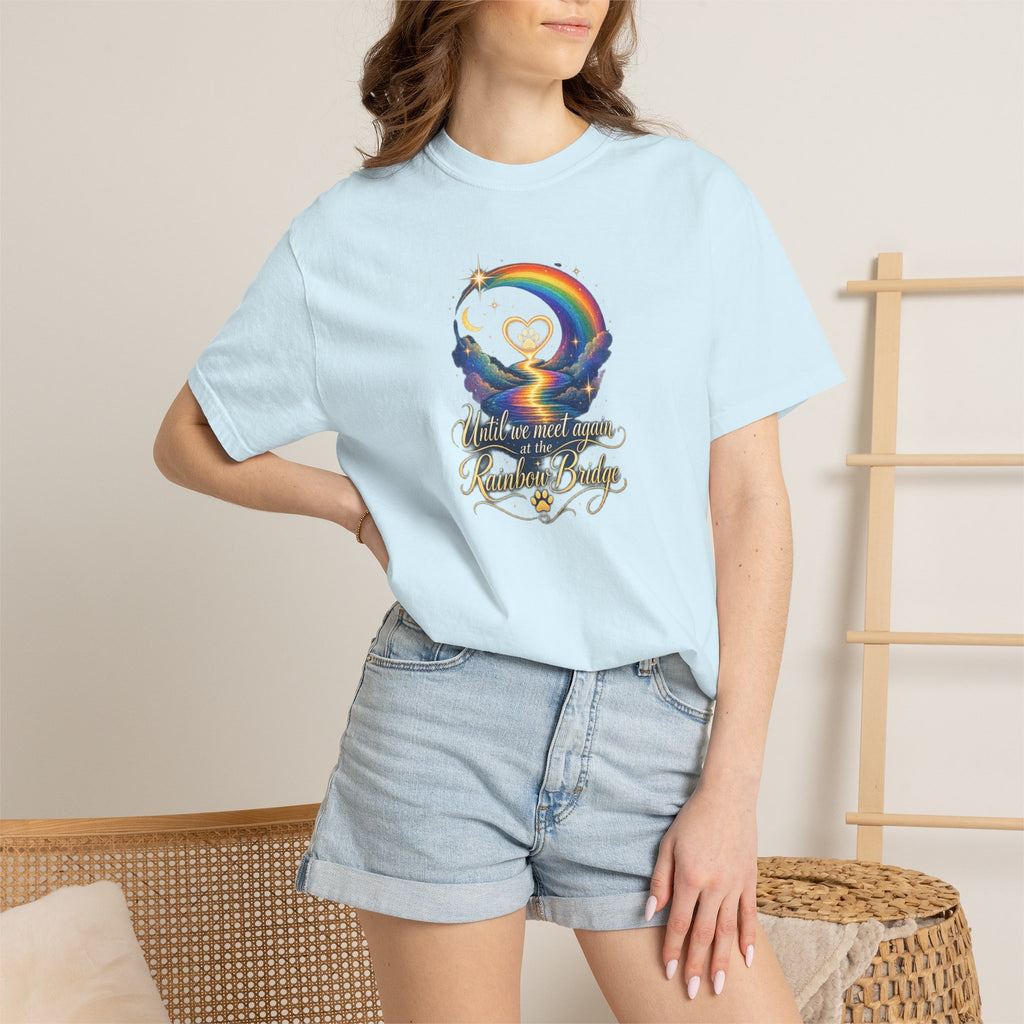 Until we meet again- Rainbow Bridge Memorial tee