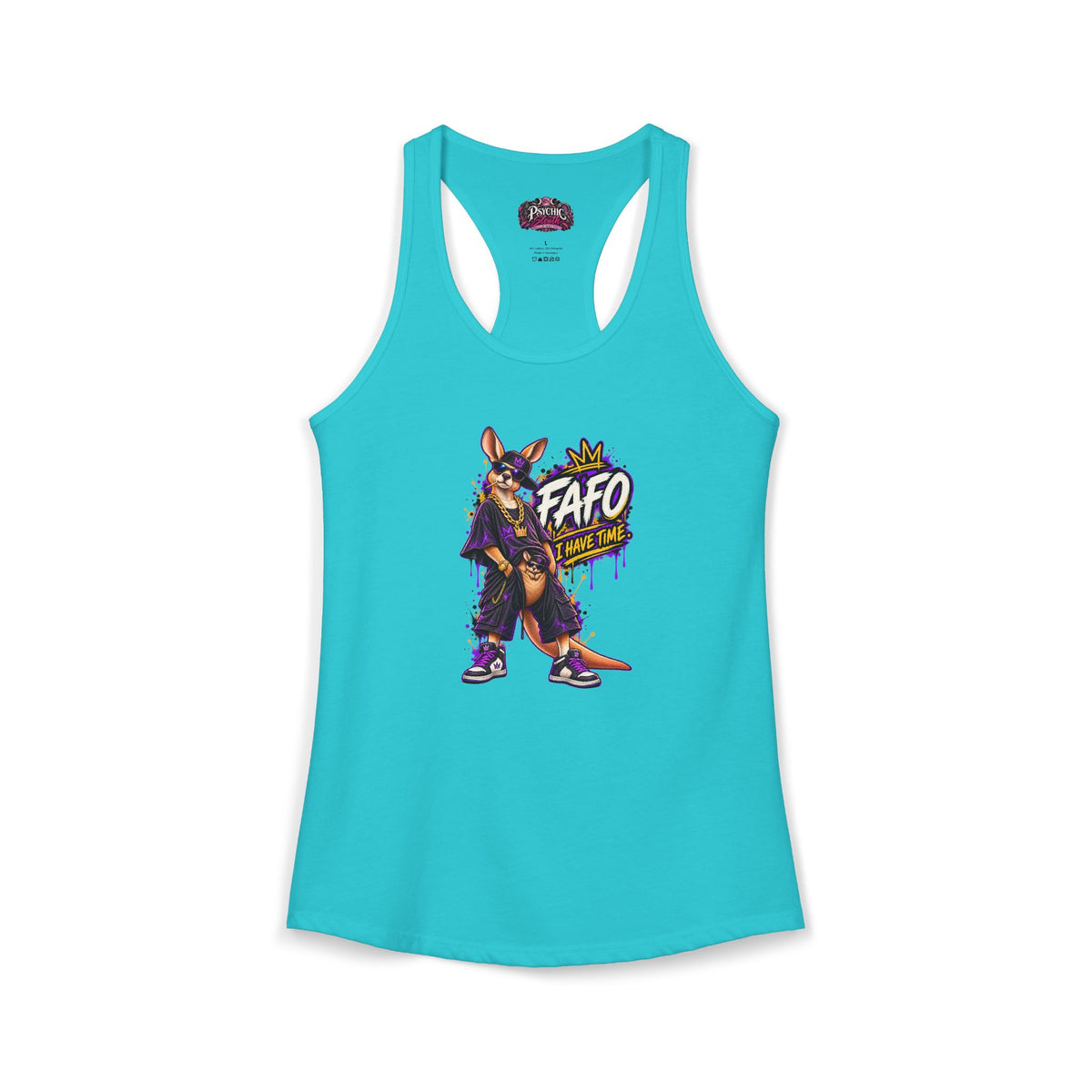 FAFO Kangaroo Graphic Tank - Sarcastic Tank