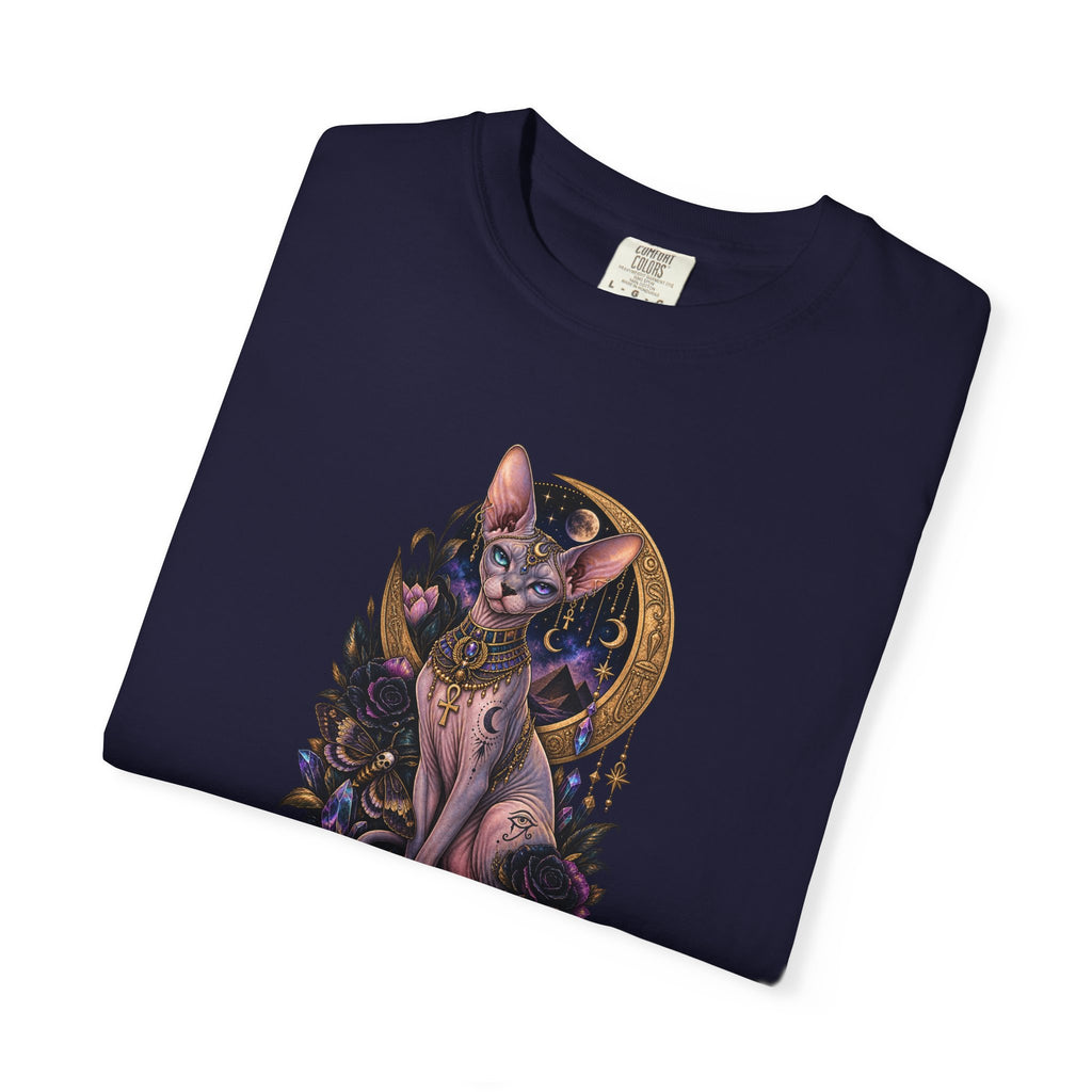 Egyptian Sphynx Moon cat Graphic T-Shirt