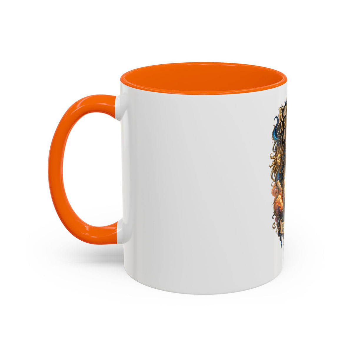 Coffee Mug — "Karma's Not a Bitch — She's a Mirror" Accent Ceramic Mug (11/15oz)