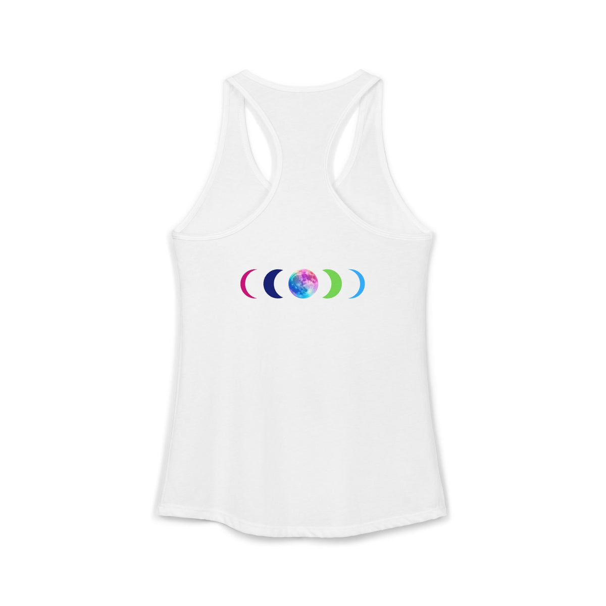 Rainbow Wolf Tank Top | Women's Racerback