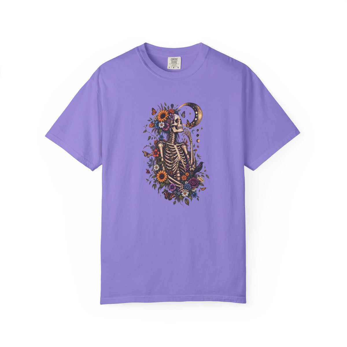 Floral Skeleton T-Shirt — Gothic Floral