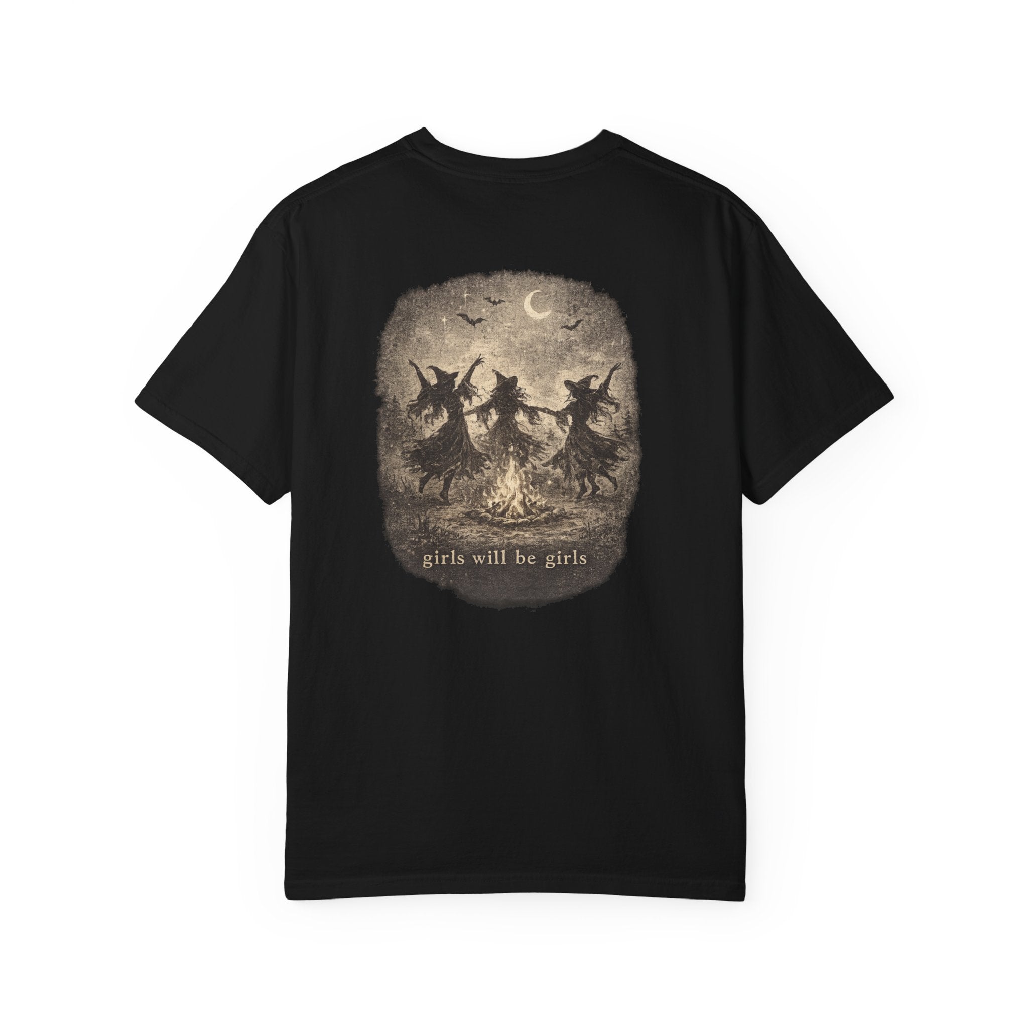 Witch Sisters T-Shirt — "Girls Will Be Girls" Graphic Tee