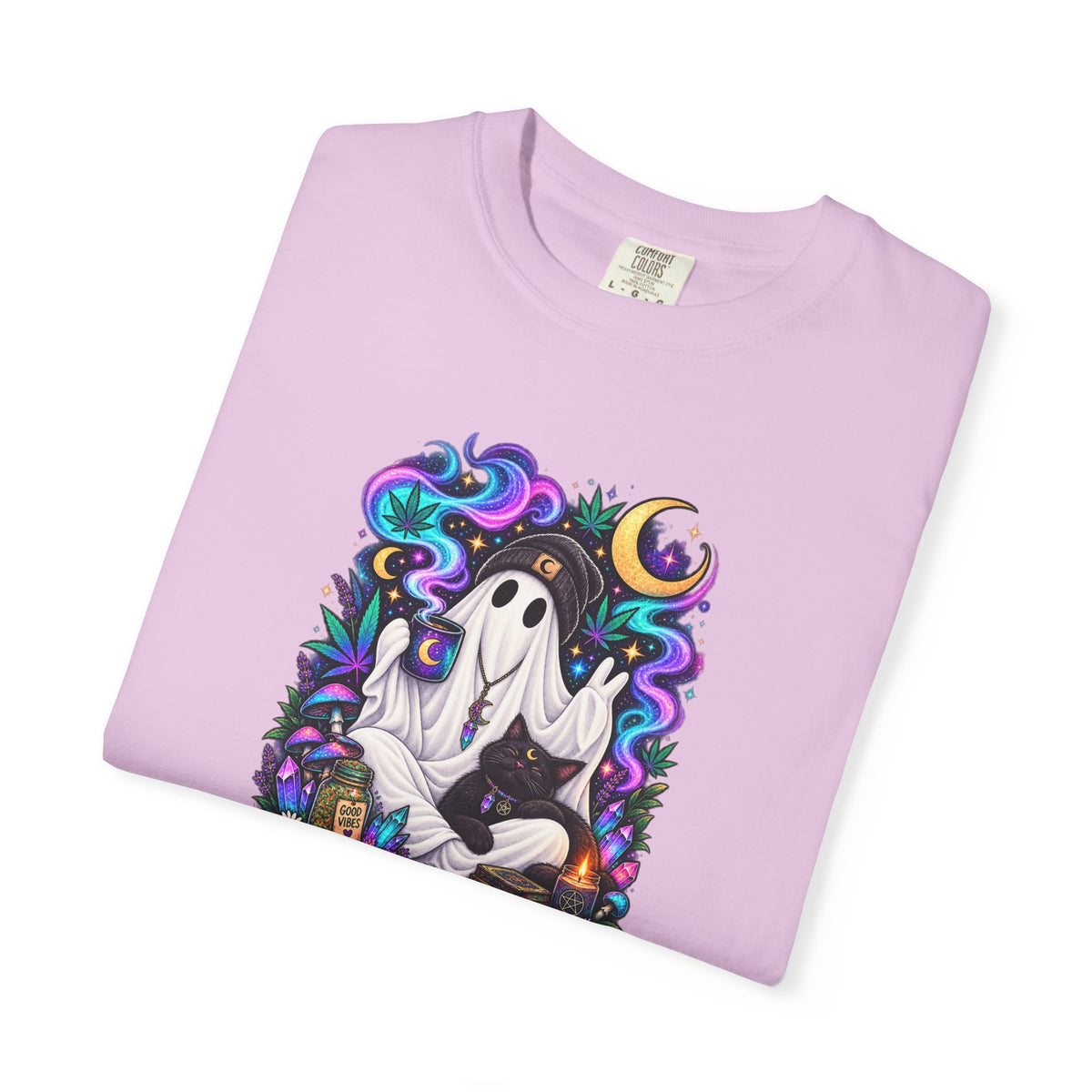 Higher Vibrations Ghost Graphic T-Shirt
