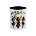 Hexes on My Ex's Witch Coffee Mug — Funny Halloween Accent Mug (11/15oz)