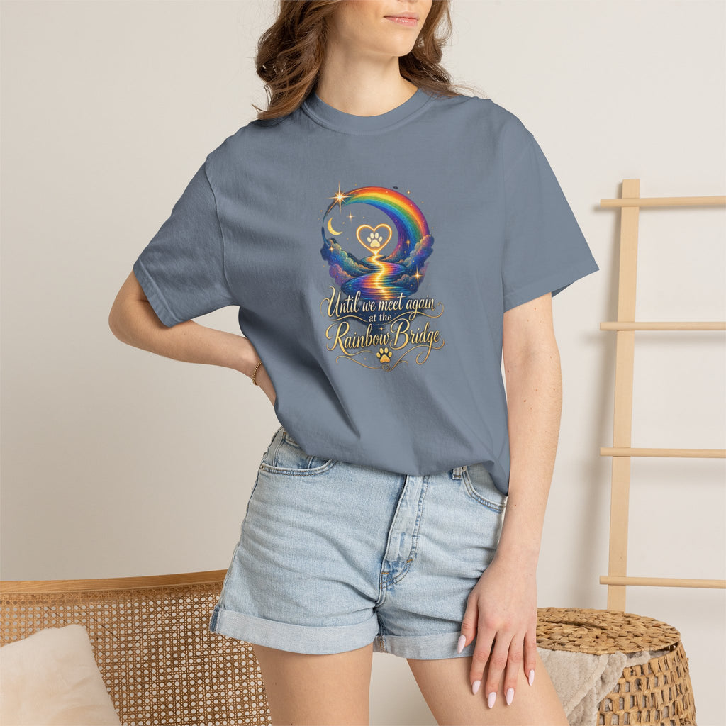 Until we meet again- Rainbow Bridge Memorial tee