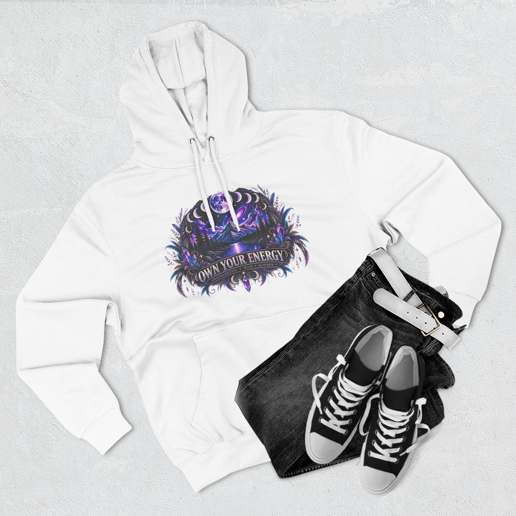 Own Your Energy Hoodie — Cosmic Motivational Pullover