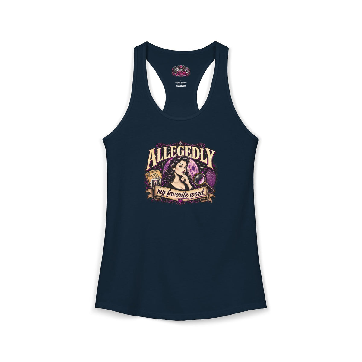 Allegedly My Favorite Word Graphic Tank