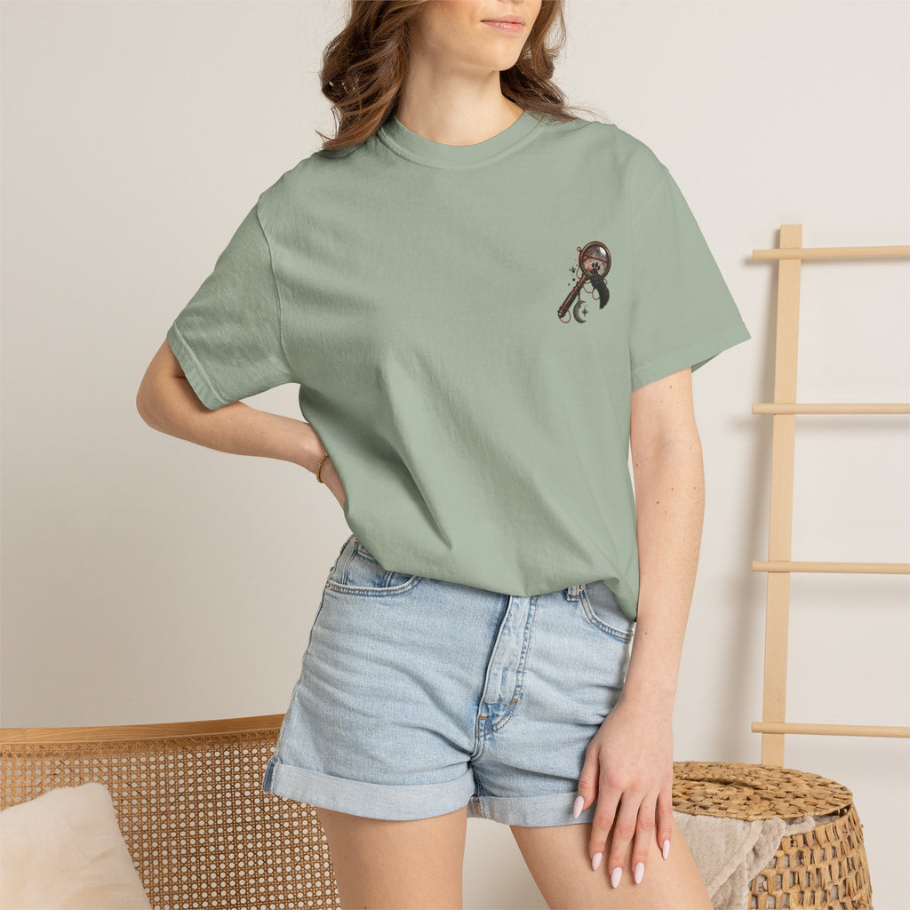 Mystery Evidence Board T-Shirt — Crime Scene Collage Graphic Tee