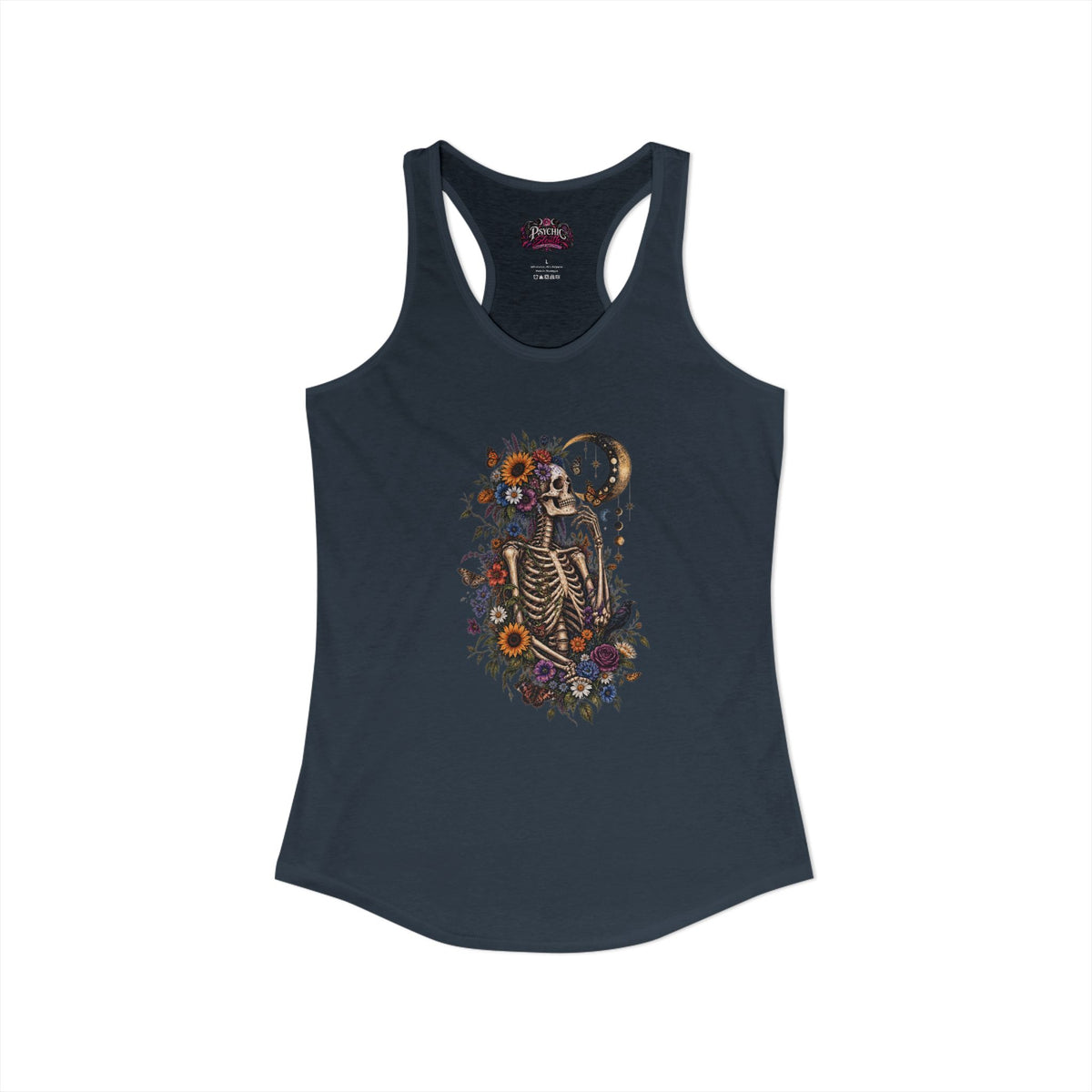 Floral Celestial Skeleton Tank