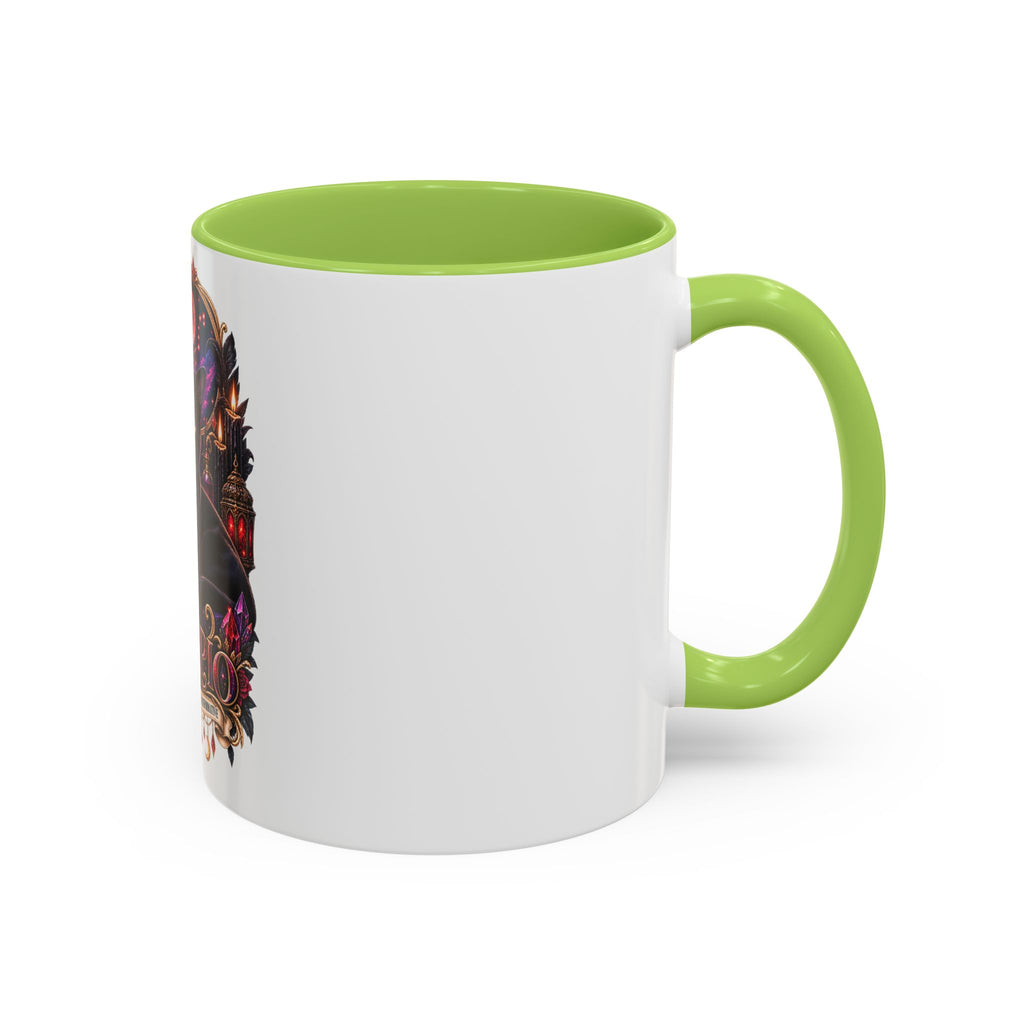 Scorpio Zodiac Black Cat Accent Coffee Mug – Astrology Gift (11oz & 15oz)