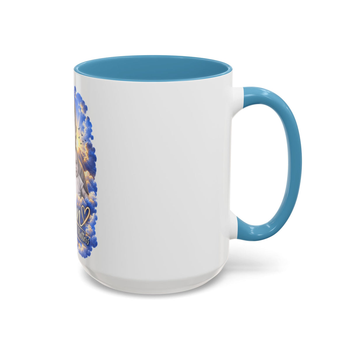 Memorial Photo Coffee Mug - "Ethan" Personalized Keepsake (You Story Still Matters)