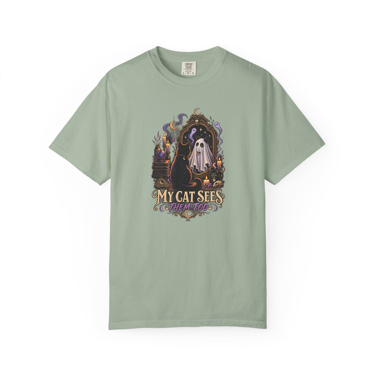 My Cat Sees Ghosts T-Shirt