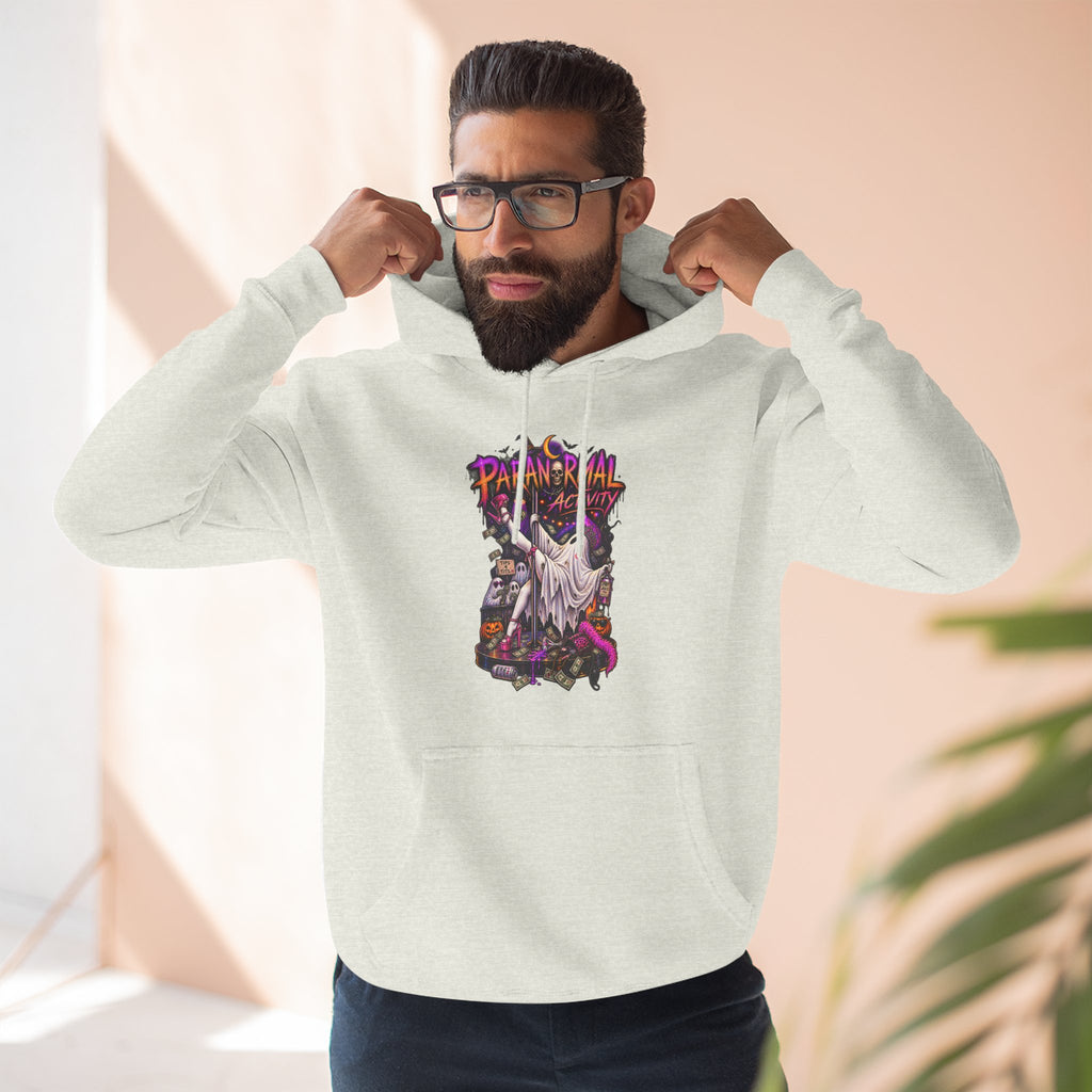 Paranormal Activity Ghost Pole Dancing — Retro Halloween Graphic Pullover