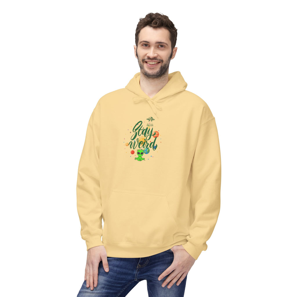Stay weird Classic Alien Hoodie
