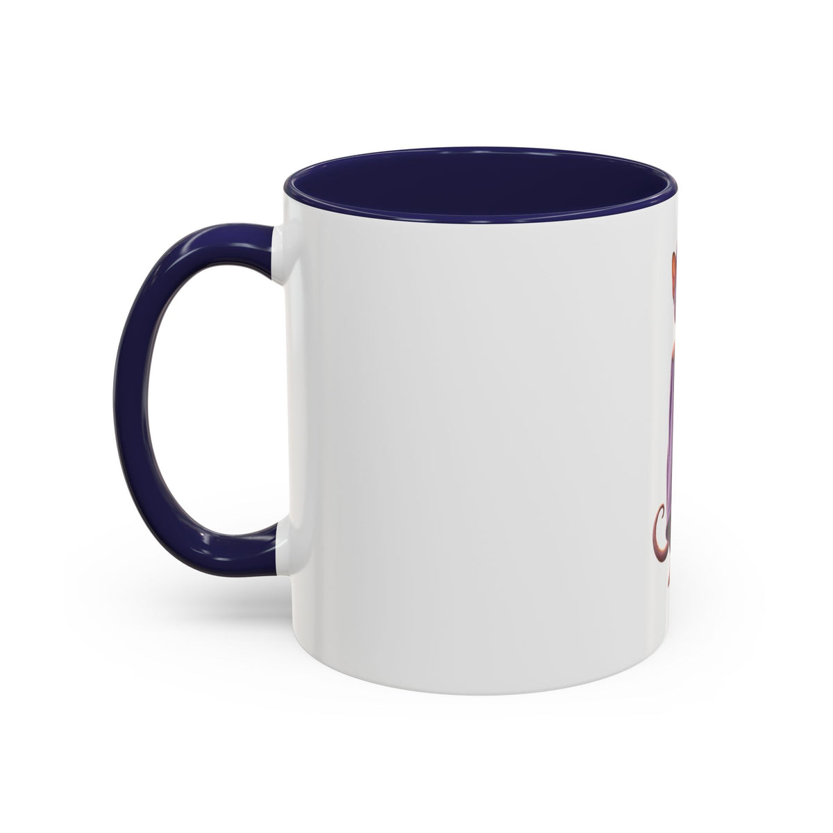 Sphynx Cat in Purple Towel Accent Coffee Mug (11/15 oz)