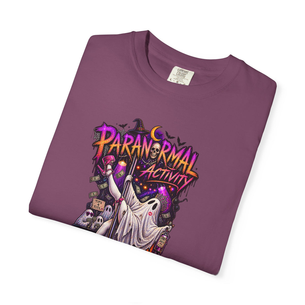 Paranormal Activity Ghost T-Shirt= Halloween ghost tee