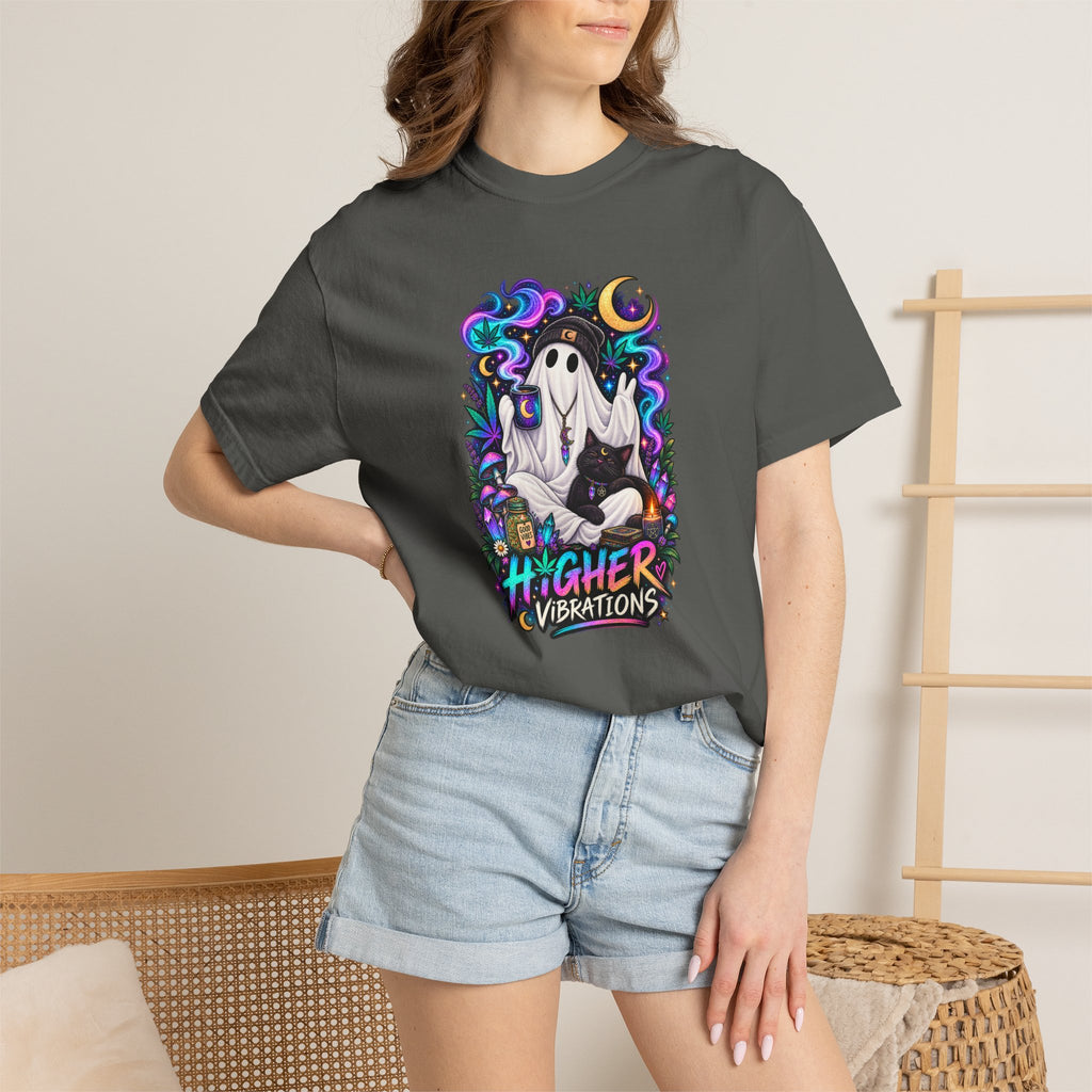 Higher Vibrations Ghost Graphic T-Shirt